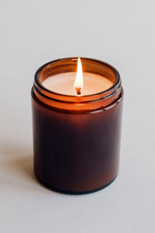 Regular amber jar